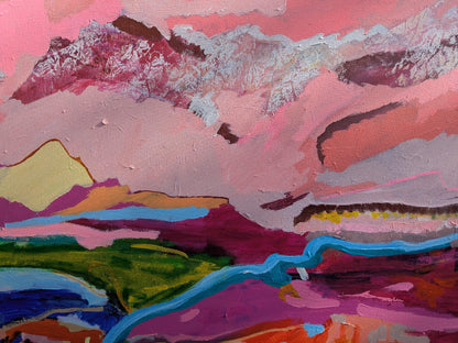 "The Valley Where We Once Loved" Original Art