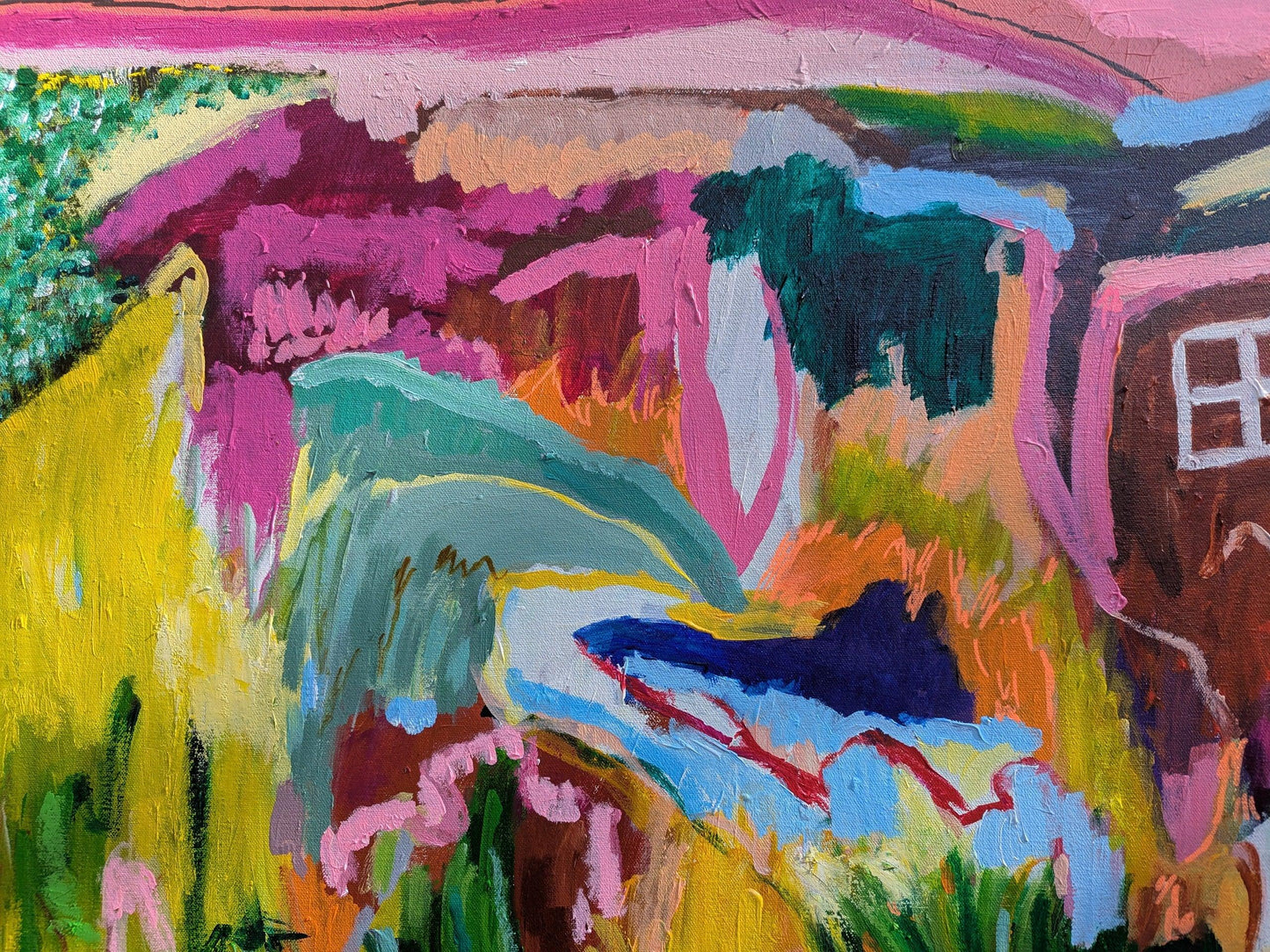 "The Valley Where We Once Loved" Original Art