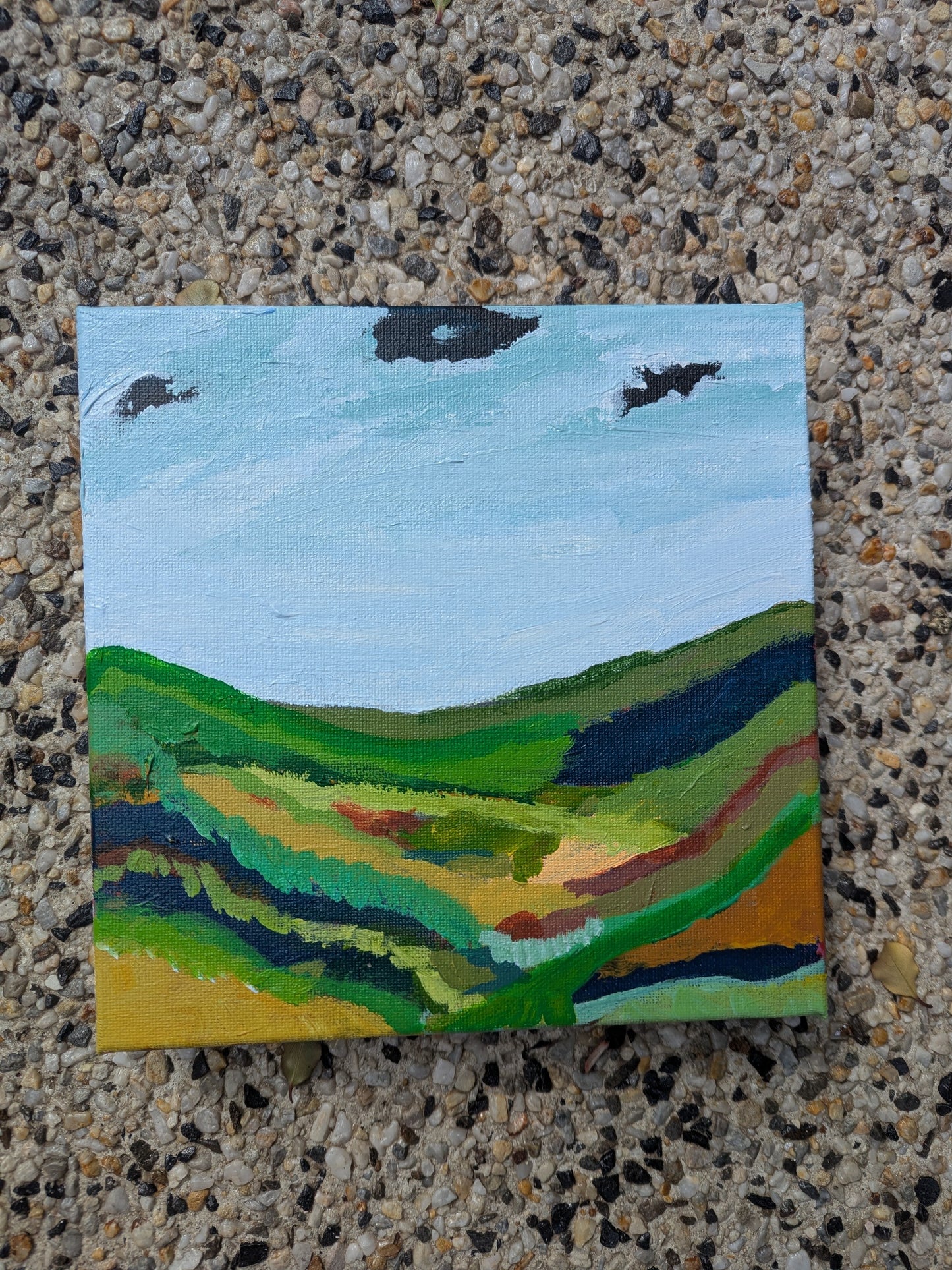 "Walk of Faith" Original Abstract