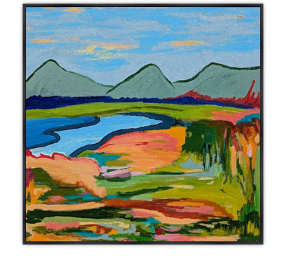 Vibrant Terrain Fine Art Print