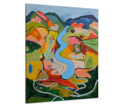 Meandering Through Color Fine Art Print