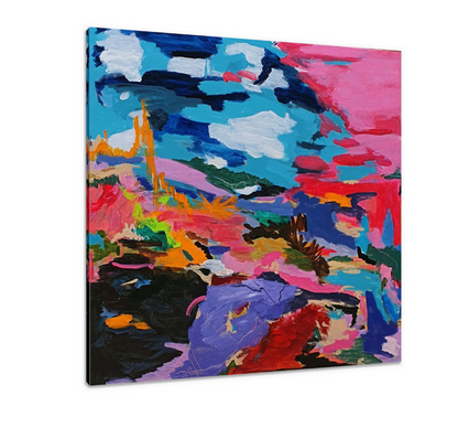 The Way He Tells It Fine Art Print