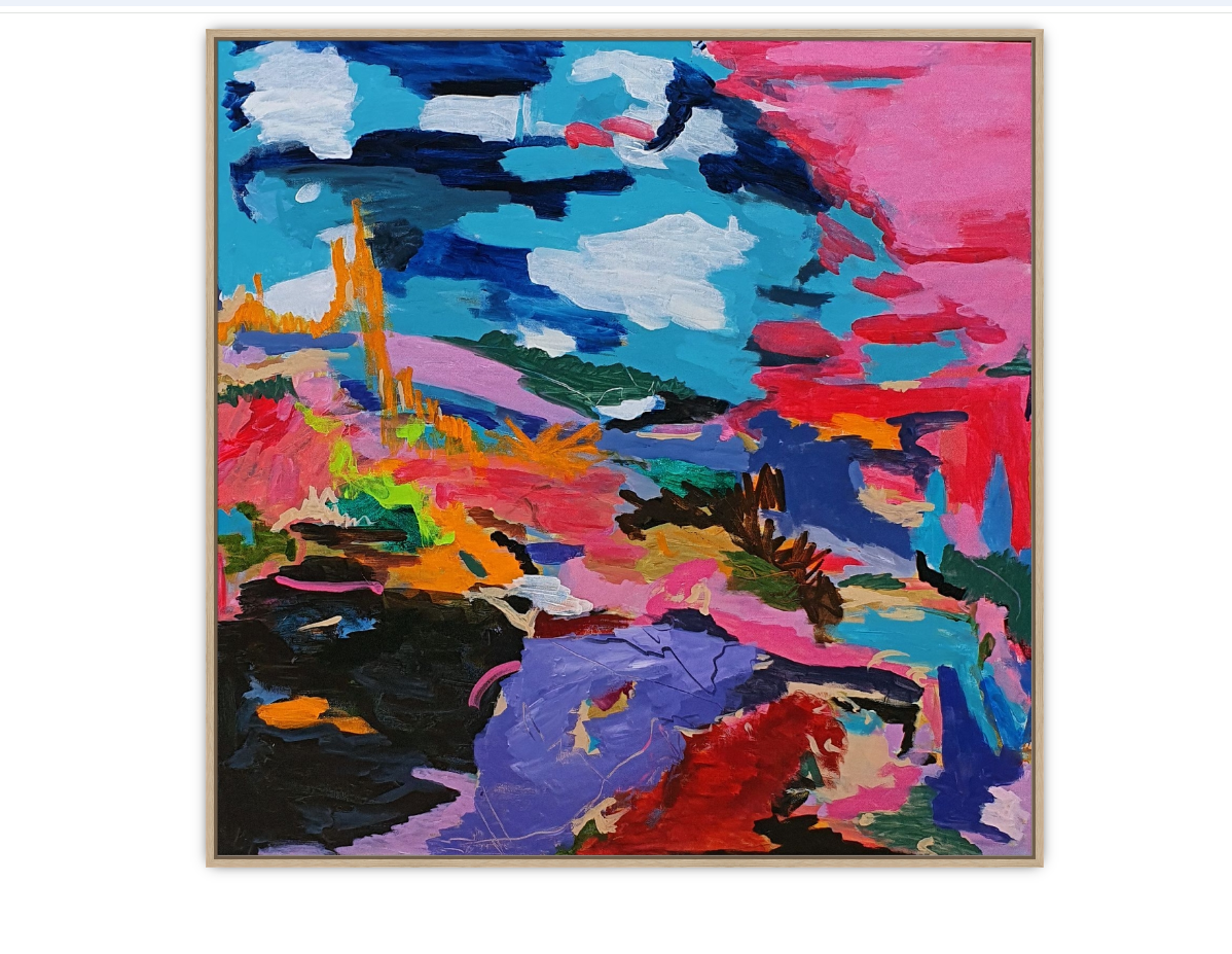 The Way He Tells It Fine Art Print