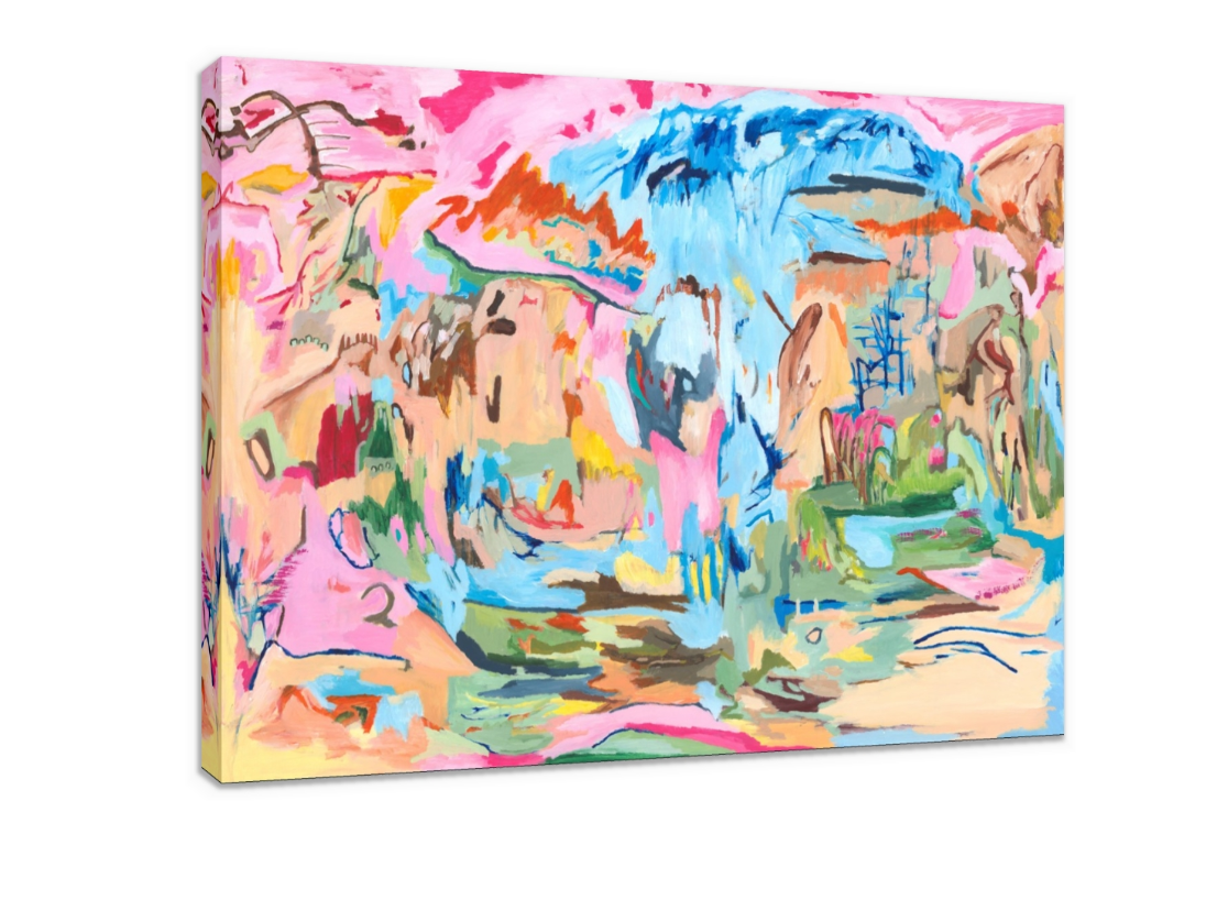 Euphoric Maze Fine Art Print