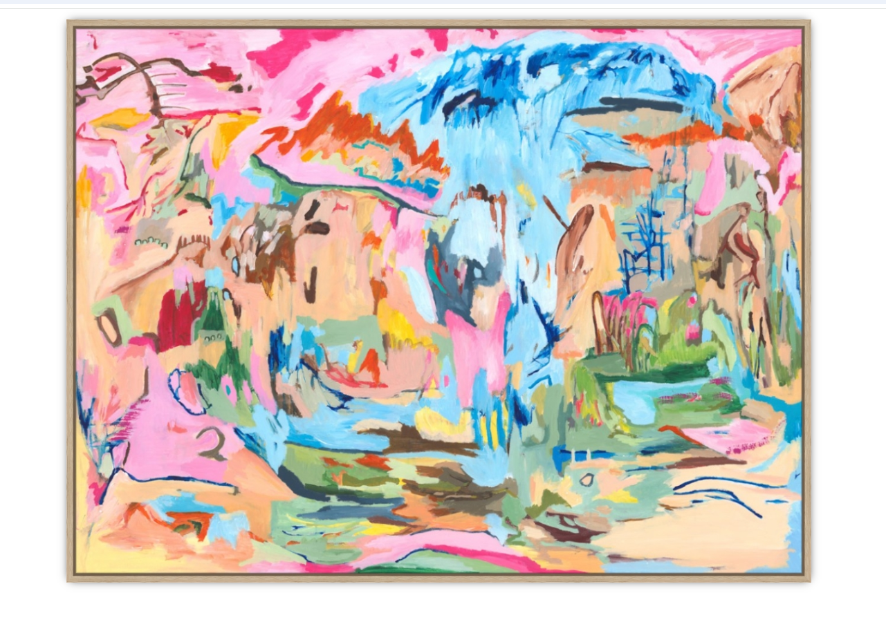 Euphoric Maze Fine Art Print