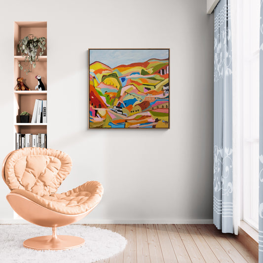"Beneath the Sky" Original Artwork By Alpana Rai