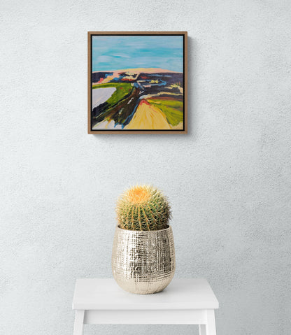 "Chance Meeting" original Art By Alpana Rai