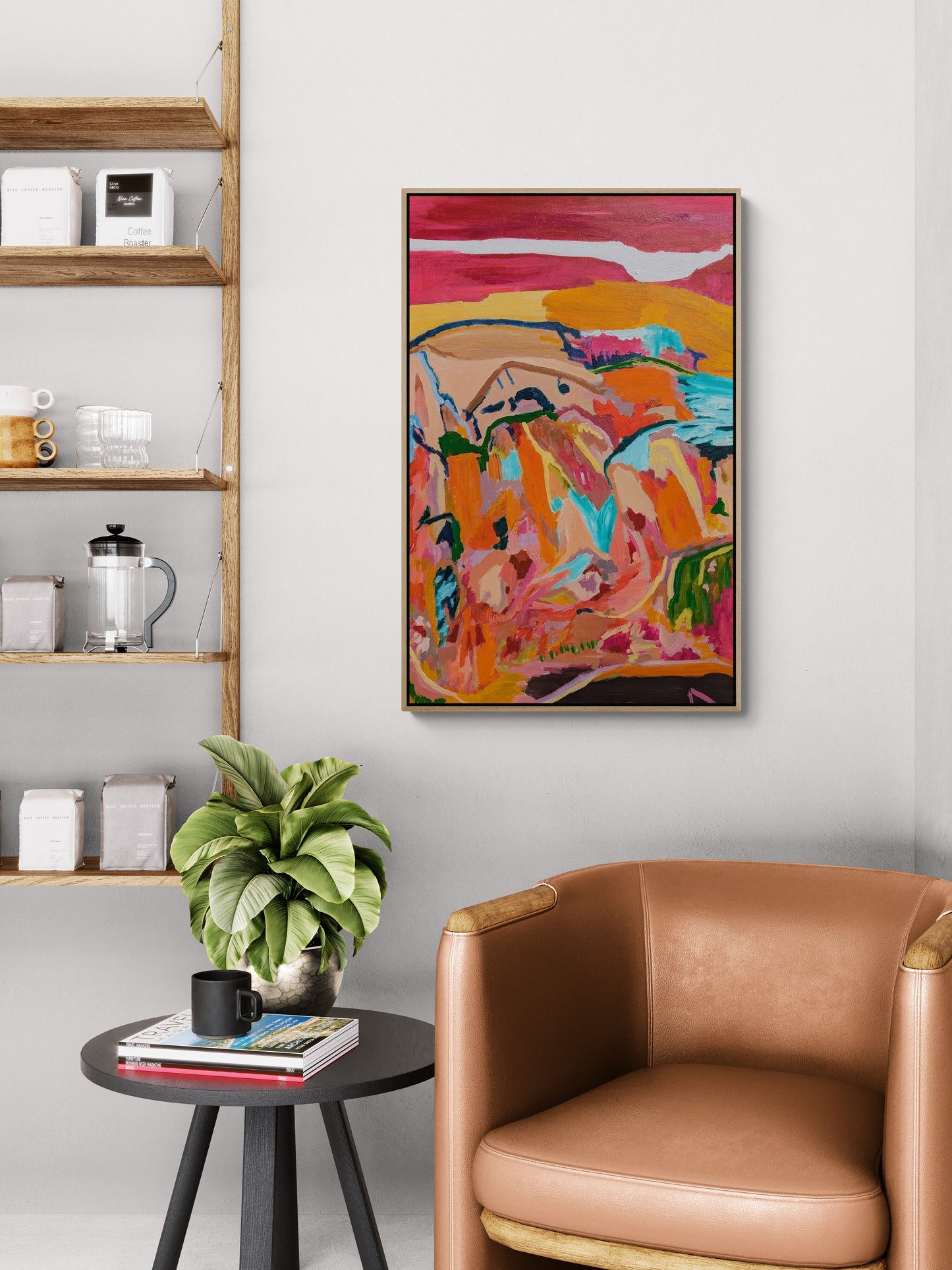 "Whispers of the Heart" Original Abstract