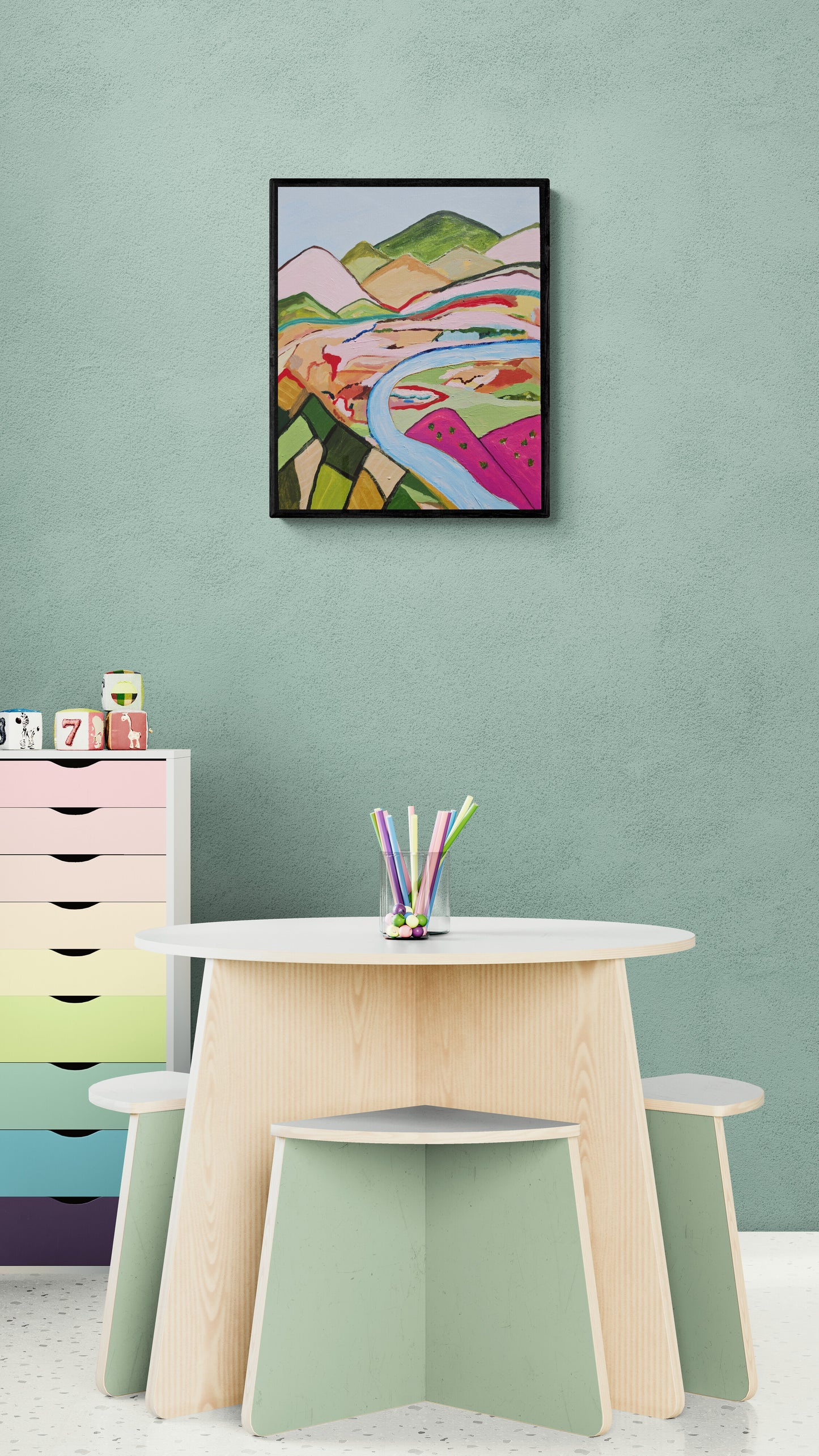 The River Knew the Way – Original Australian Landscape Painting