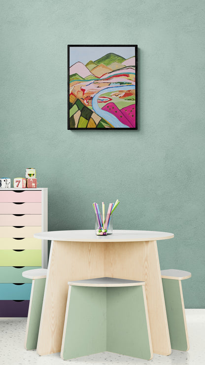 The River Knew the Way – Original Australian Landscape Painting
