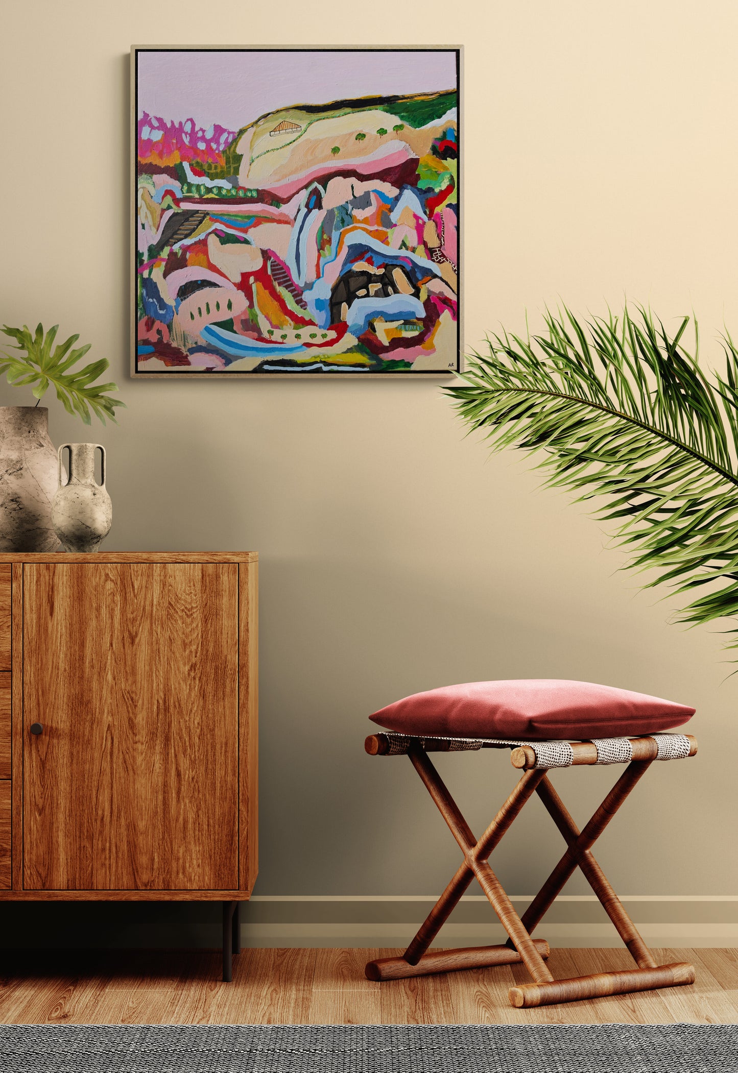 Finding My Way Home – Original Abstract Landscape Painting