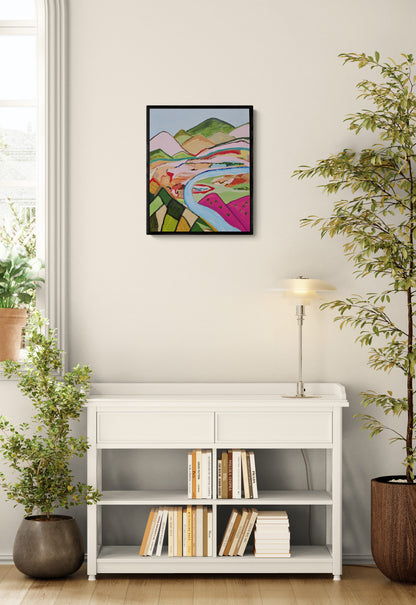 The River Knew the Way – Original Australian Landscape Painting