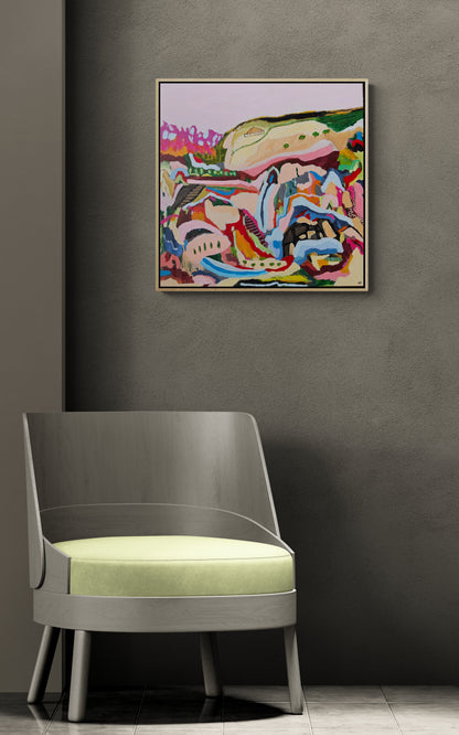 Finding My Way Home – Original Abstract Landscape Painting