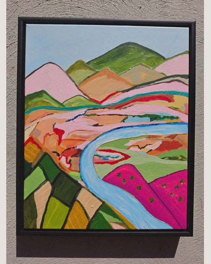 The River Knew the Way – Original Australian Landscape Painting